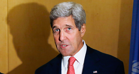 John Kerry är USAs utrikesminister. Foto: Charles Dharapak/TT.